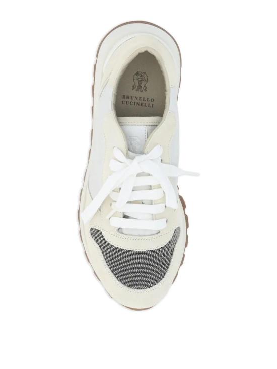 25FW 브루넬로 쿠치넬리 컬러 블록 MZSFG1960C6280 LIGHT GREY - BRUNELLO CUCINELLI