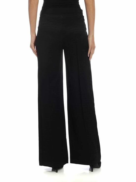  칼라거펠트 스트레이트 팬츠 96KW1007999 Black - KARL LAGERFELD