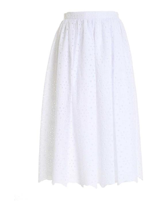  비베타 미디 스커트 21EV2M0C0210082F101 White