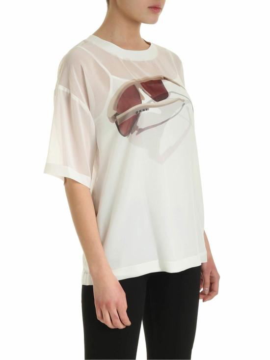  디케이엔와이 반팔 티셔츠 P0AA7EPJIVY WHITE - DKNY