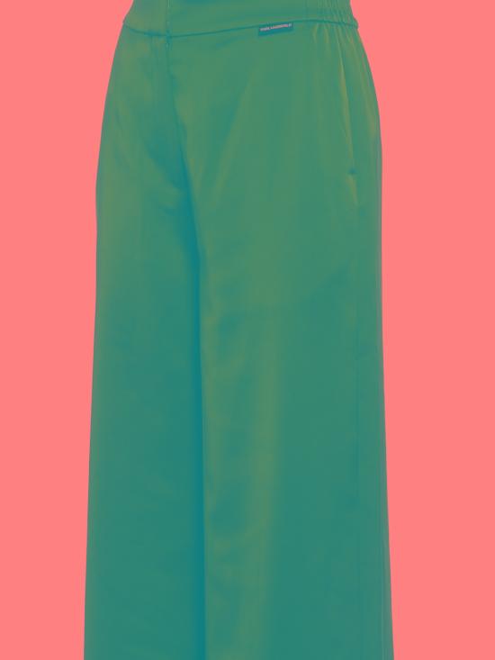  칼라거펠트 팔라초 팬츠 220W1001652 Green - KARL LAGERFELD