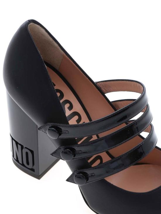  모스키노 힐/펌프스 MA1018AC0BMF100B Black - MOSCHINO