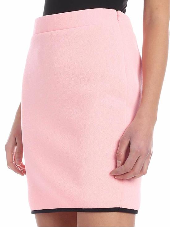  모스키노 숏 스커트 010205112242 Pink - MOSCHINO