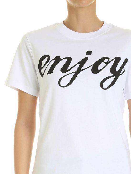  알렉산더 맥퀸 반팔 티셔츠 473705RNH509000 White - ALEXANDER MCQUEEN