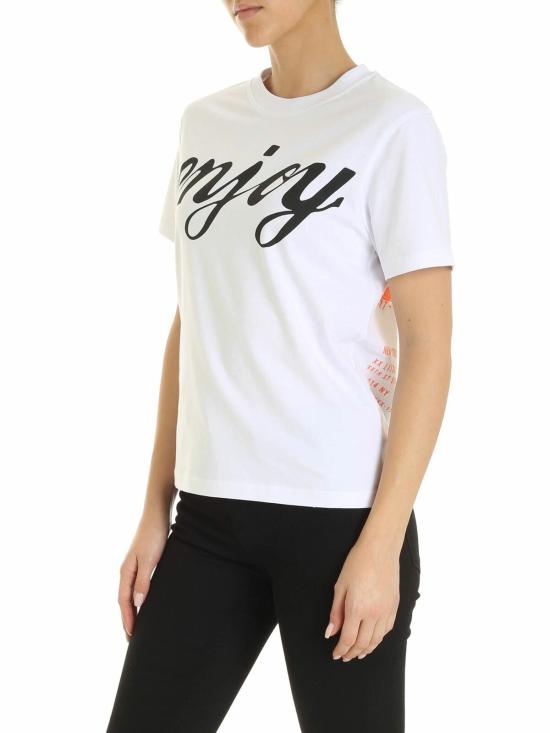  알렉산더 맥퀸 반팔 티셔츠 473705RNH509000 White - ALEXANDER MCQUEEN