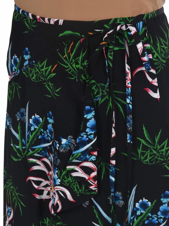  겐조 롱 스커트 2JU12958F99 Black - KENZO