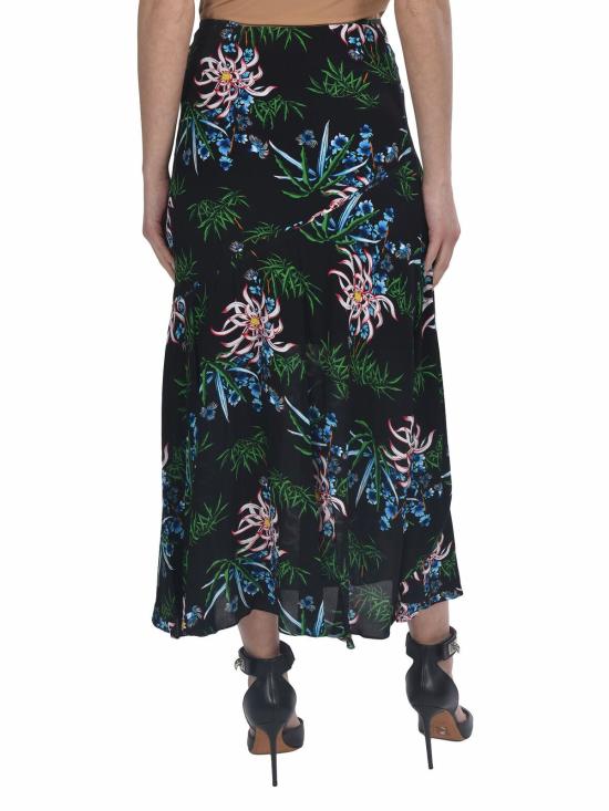  겐조 롱 스커트 2JU12958F99 Black - KENZO