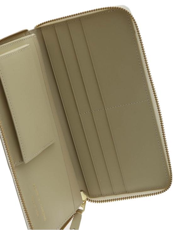  꼼데가르송 지갑 SA0110WHITE Cream - COMME DES GARCONS