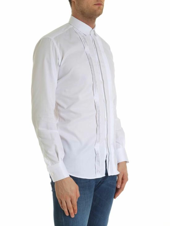  칼라거펠트 긴팔 셔츠 60502059269910 White - KARL LAGERFELD