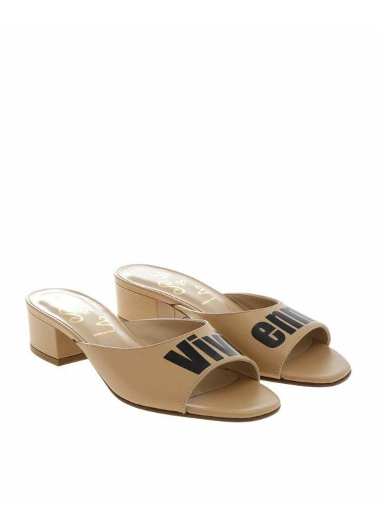  비비안웨스트우드 뮬/슬리퍼 7402000240993B301 Beige - VIVIENNE WESTWOOD