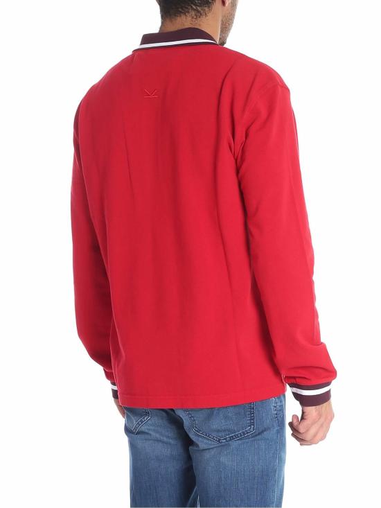  겐조 폴로 티셔츠 5PO1214BA21 Red - KENZO