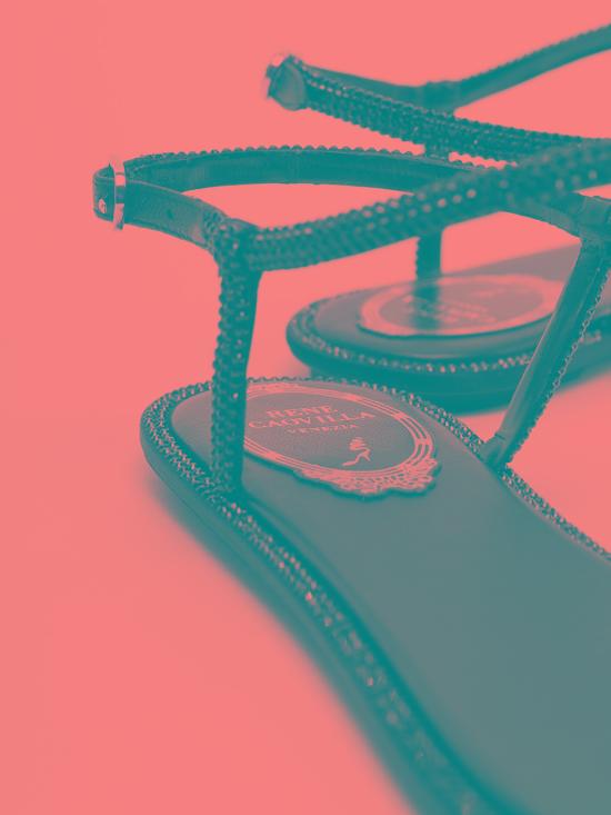 26SS 르네 카오빌라 샌들 C11574010R001V050 Black - RENE CAOVILLA