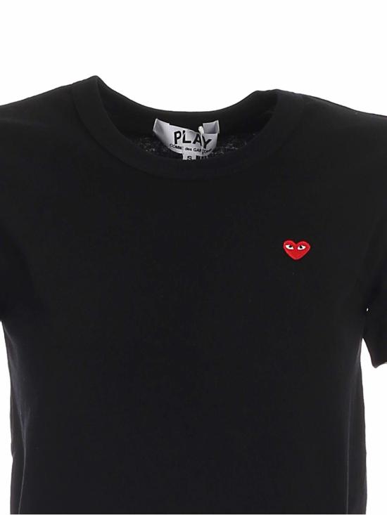  꼼데가르송 반팔 티셔츠 AZT1990511 Black - COMME DES GARCONS