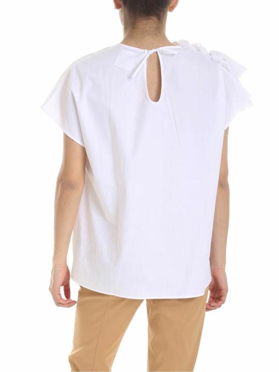  퍼지 블라우스 F9147011587001 White - FUZZI