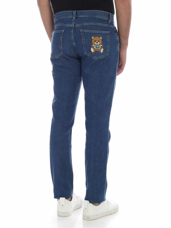  모스키노 데님 팬츠 031702251288 Blue - MOSCHINO