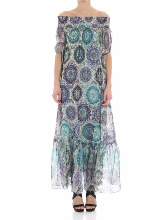  FUZZI 롱 원피스 F8113310550415 Multicolour