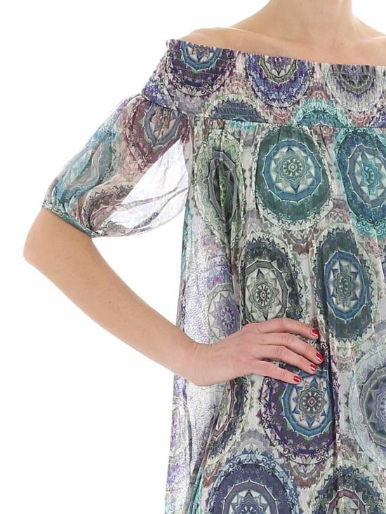  FUZZI 롱 원피스 F8113310550415 Multicolour - FUZZI