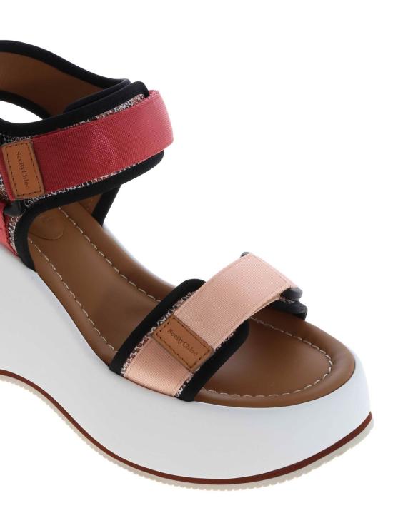  씨바이클로에 샌들 SB34004A504 Red - SEE BY CHLOE'