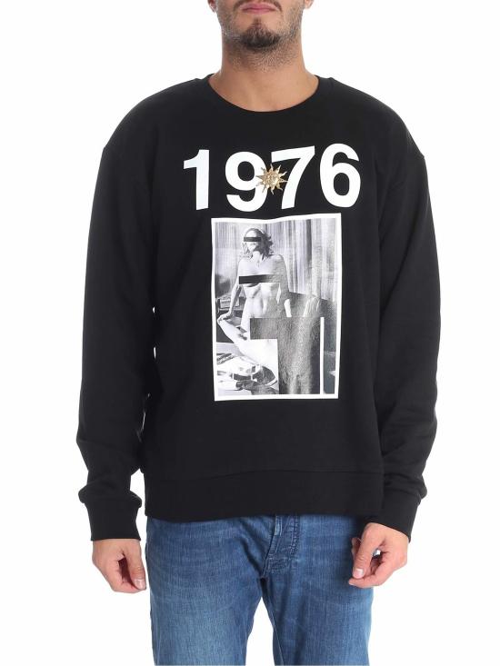  파우스토 푸글리시 긴팔 티셔츠 FPU7113P0306999 Black