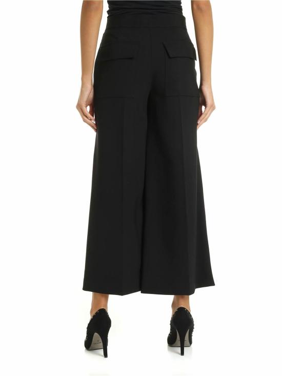  칼라거펠트 스트레이트 팬츠 96KW1006999 Black - KARL LAGERFELD