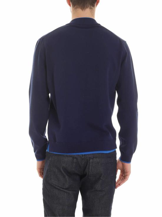  겐조 집업 니트 5CA1023AB76 Blue - KENZO