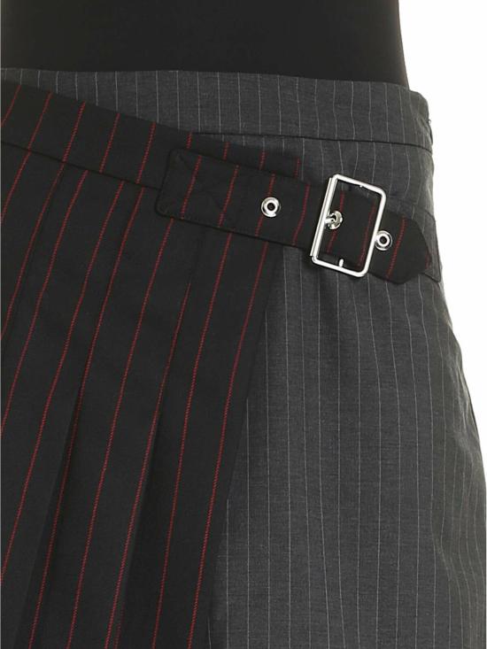  알렉산더 맥퀸 숏 스커트 559425RNQ321060 Grey - ALEXANDER MCQUEEN