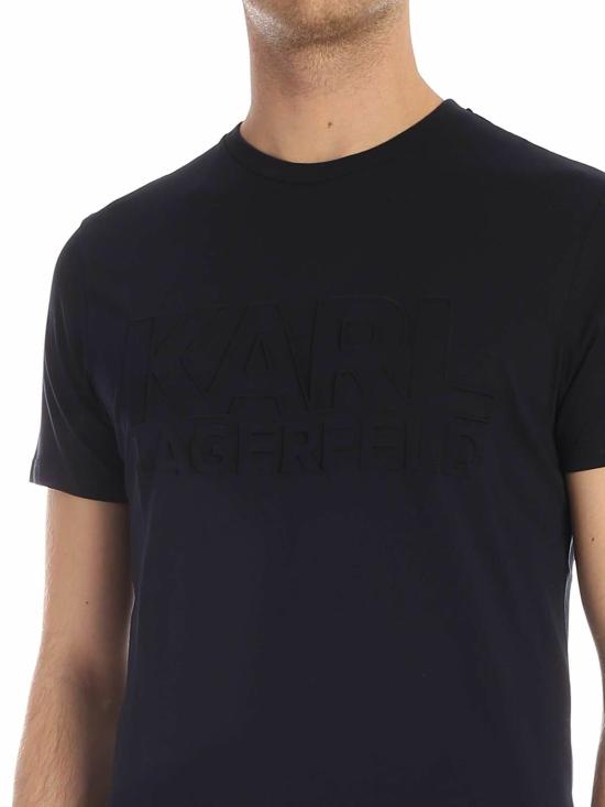  칼라거펠트 반팔 티셔츠 755040592223690 Blue - KARL LAGERFELD