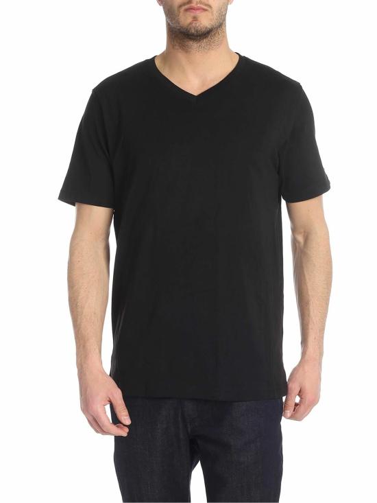  칼라거펠트 반팔 티셔츠 765001500298990 Black