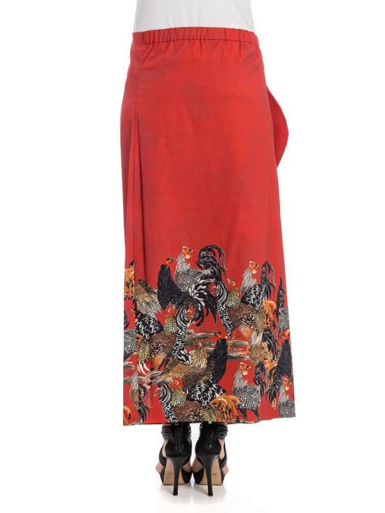  스텔라진 롱 스커트 71J5511300 Red - STELLA JEAN