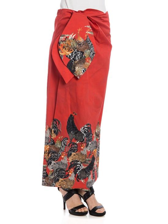  스텔라진 롱 스커트 71J5511300 Red