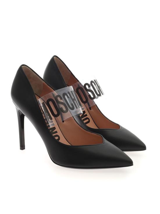  모스키노 힐/펌프스 MA1014AC0CMF0000 Black - MOSCHINO