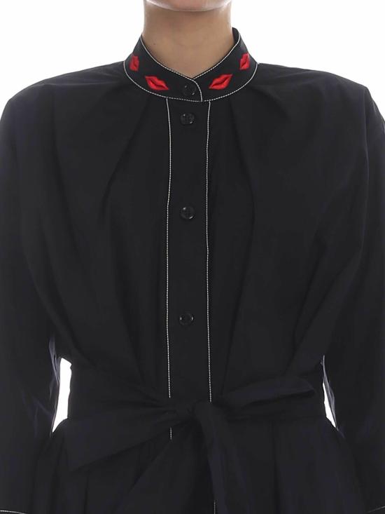  비베타 미디 원피스 91VV507999 Black - VIVETTA