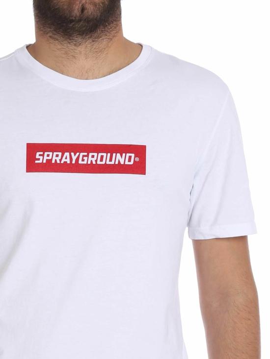  스프레이그라운드 반팔 티셔츠 9100T001WHT White - SPRAYGROUND