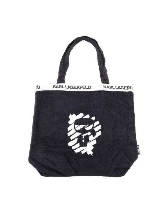  칼라거펠트 비치용품 211W3905998 Black - KARL LAGERFELD