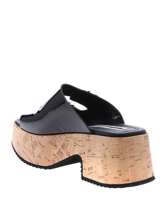  알렉산더 맥퀸 뮬/슬리퍼 556936R25971000 Black - ALEXANDER MCQUEEN