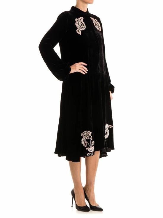  비베타 미디 원피스 74VP593999 Black - VIVETTA