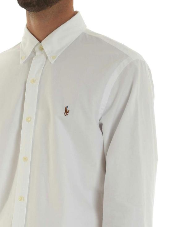  랄프 로렌 긴팔 셔츠 710549084006 White - RALPH LAUREN