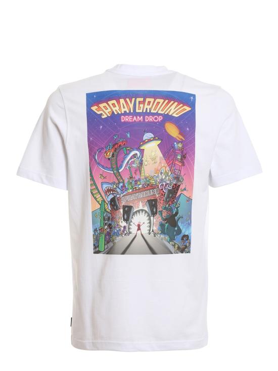  스프레이그라운드 반팔 티셔츠 SP151WHT White - SPRAYGROUND