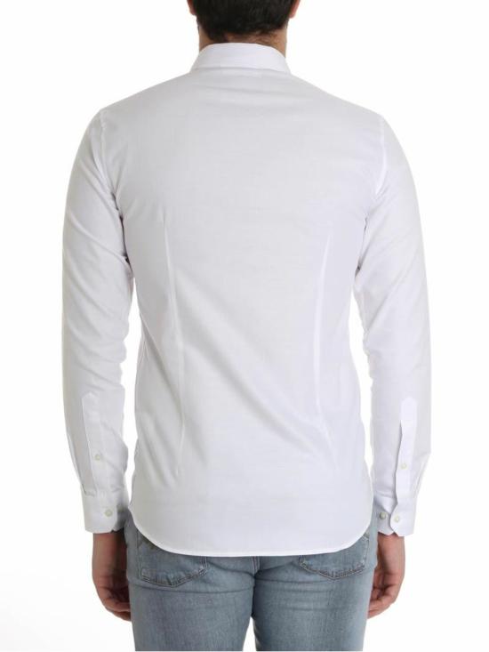  모스키노 긴팔 셔츠 020802361001 White - MOSCHINO