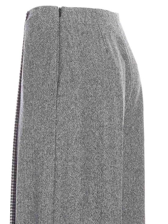  비베타 미디 스커트 21IV2M0B0913141F9X1 Grey - VIVETTA