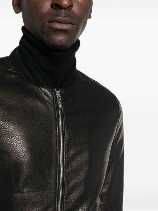  딸리아토레 가죽 자켓 JUSTINCHI2306NERO Black - TAGLIATORE