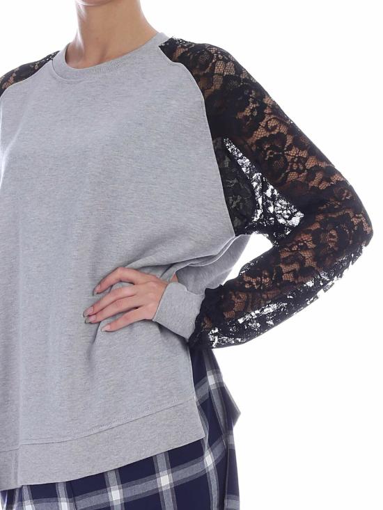  알렉산더 맥퀸 미디 원피스 548959RNJ031213 Grey - ALEXANDER MCQUEEN