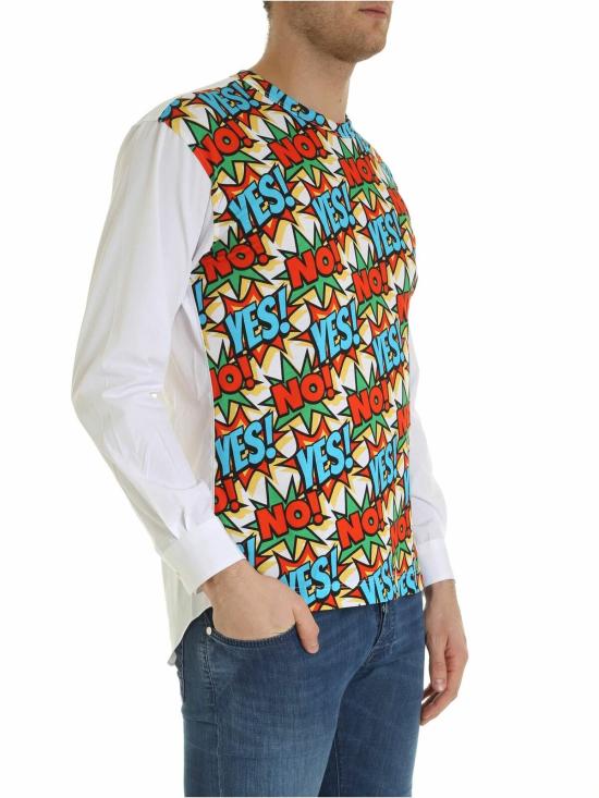  꼼데가르송 긴팔 티셔츠 W271191 White - COMME DES GARCONS