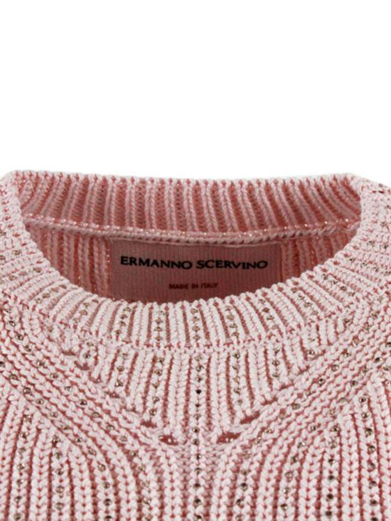 26SS 에르마노 설비노 스웨터 D385M312CTLCZ41312 Pink - ERMANNO SCERVINO