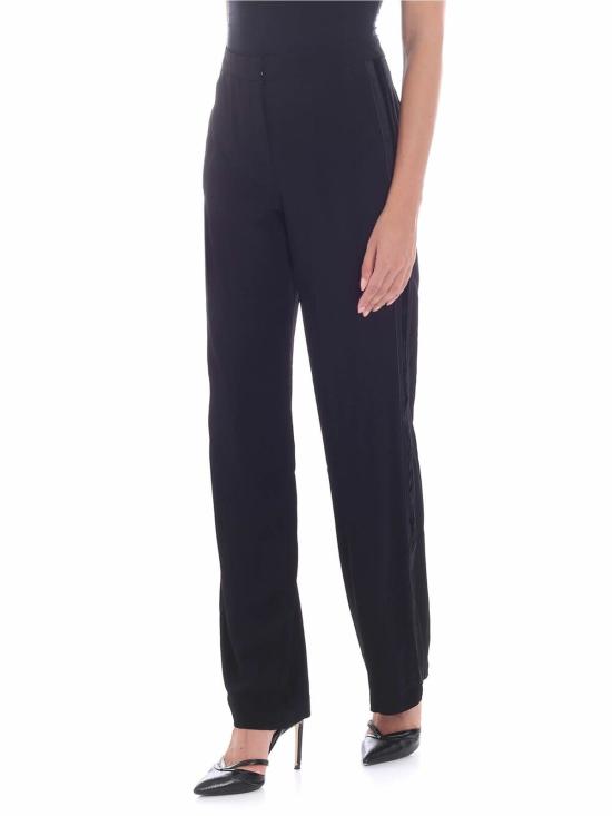  칼라거펠트 스트레이트 팬츠 86KW1006999 Black - KARL LAGERFELD