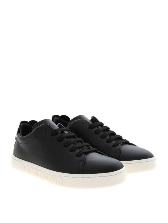  모스키노 스니커즈 MA15012G1BMF100A Black - MOSCHINO