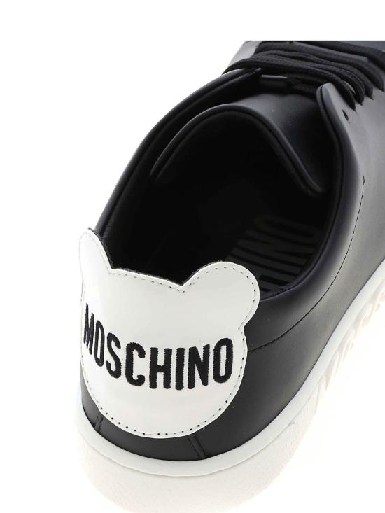  모스키노 스니커즈 MA15012G1BMF100A Black - MOSCHINO