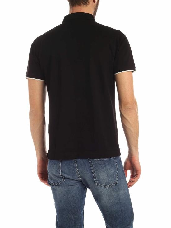  칼라거펠트 폴로 티셔츠 755005501201990 Black - KARL LAGERFELD