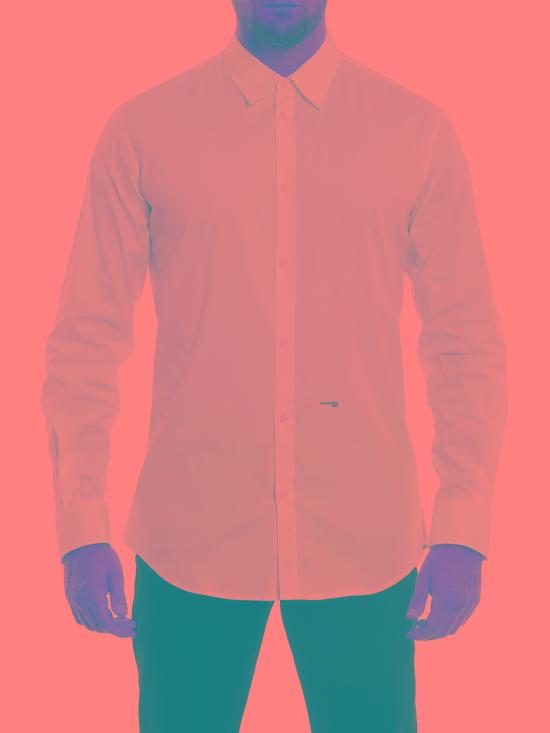  디스퀘어드2 긴팔 셔츠 S74DM0659S44131100 White - DSQUARED2