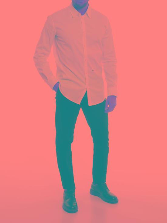  디스퀘어드2 긴팔 셔츠 S74DM0659S44131100 White - DSQUARED2